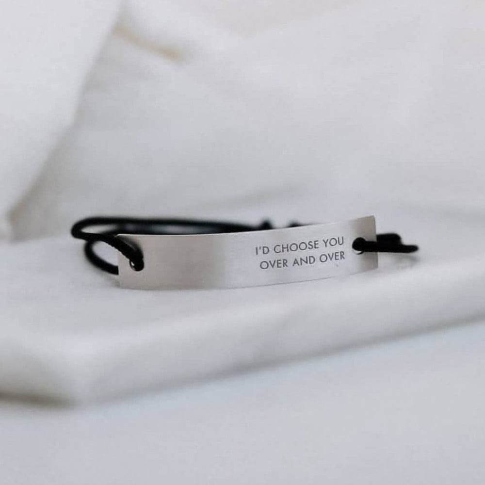 اساور حب تصميم أنيق حسب اختيارك