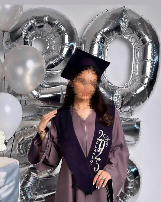 طقم عباية تخرج موف 2026