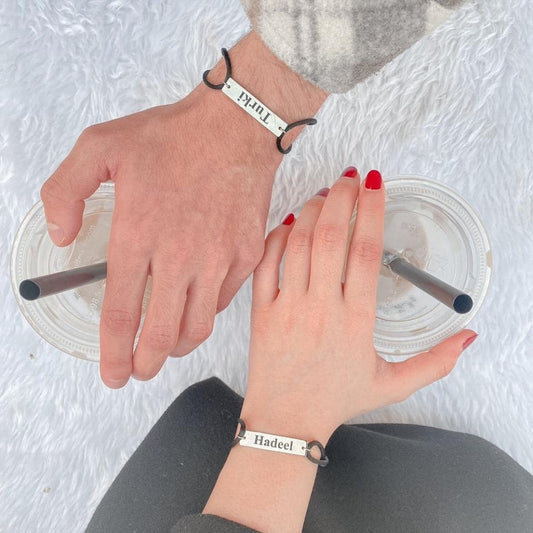 اساور بالاسم رجالي نسائي