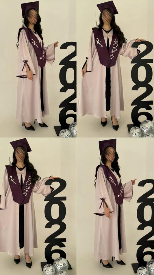 عباية تخرج بالاسم 2026متجر احساس