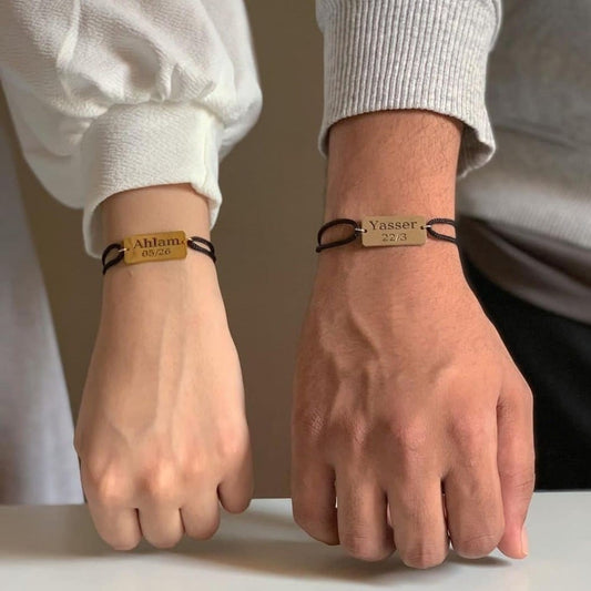 اساور بالاسم مع التاريخ