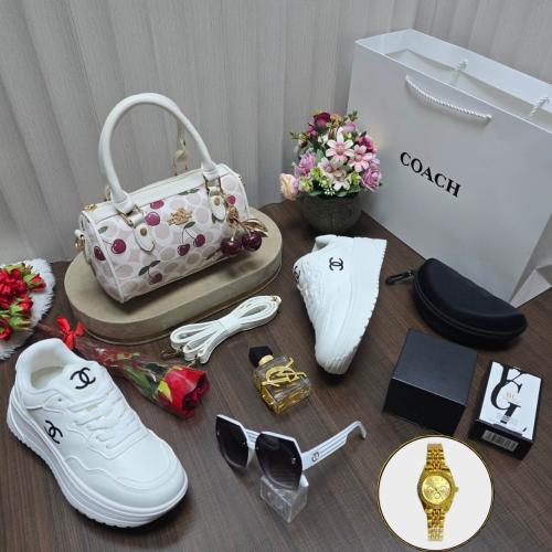 اجمل بوكس شنطه وشوز ماركه Coach cherry